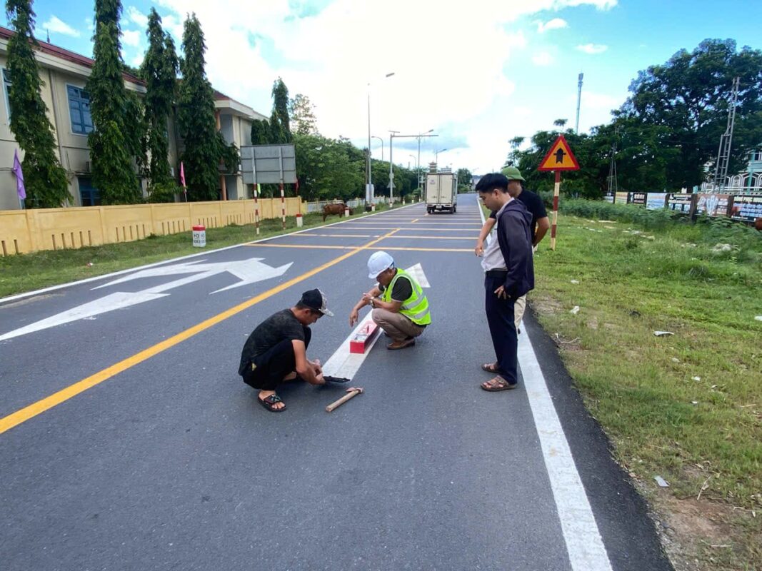 Dự án thí nghiệm sơn kẻ đường